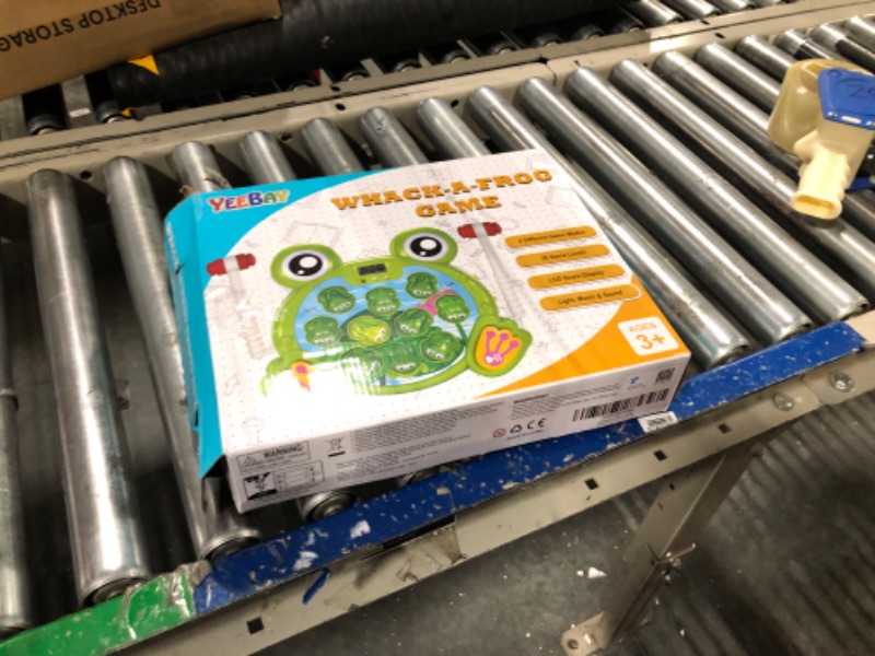 Photo 1 of CifToys Interactive Whack a Frog Game for Kids Ages 3, 4, 5, 6, 7, 8 Years Old Boys Girls, Fun Learning Gift for Toddlers, 2 Early Developmental Toy Hammers Included