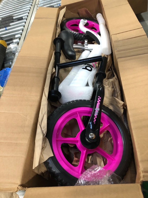Photo 4 of ***MISSING HARDWARE***

Bixe: Pink (Lightweight - 4LBS) Aluminum Balance Bike for Kids and Toddlers - No Pedal Sport Training Bicycle - Bikes for 2, 3, 4, 5 Year Old
 
