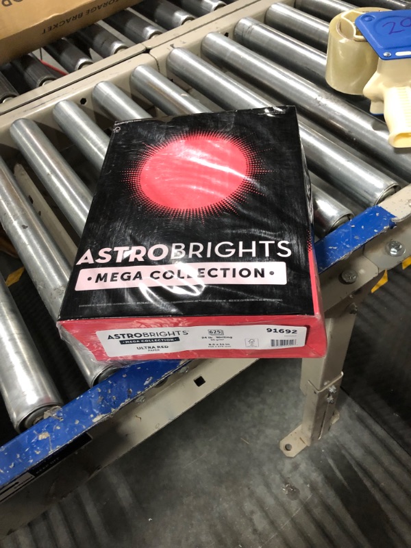 Photo 2 of Astrobrights Mega Collection, Colored Paper, Ultra Red, 625 Sheets, 24 lb/89 GSM, 8.5 inch x 11 inch - More Sheets! (91692)