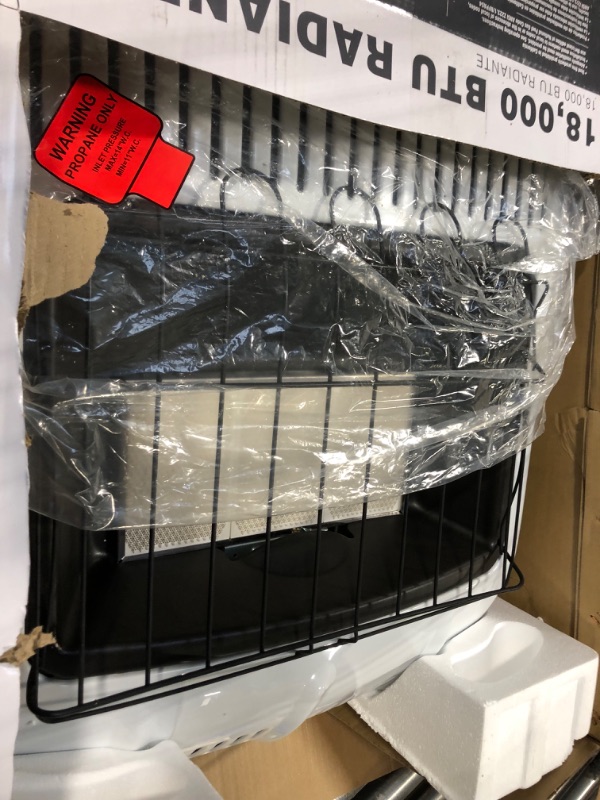 Photo 1 of Mr. Heater Corporation F299820 18,000 BTU Vent Free Radiant Propane Heater, MHVFRD20LPT