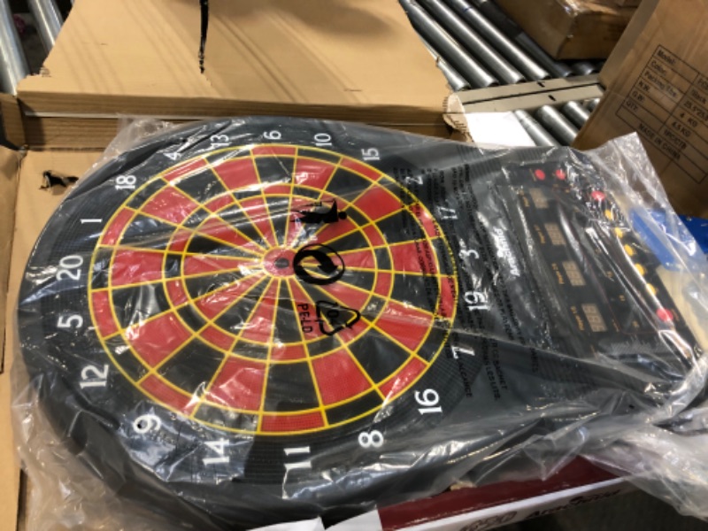 Photo 2 of Arachnid Cricket Pro Tournament-quality Electronic Dartboard with Micro-thin Segment Dividers for Dramatically Reduced Bounce-outs and NylonTough Segments for Improved Durability and Playability