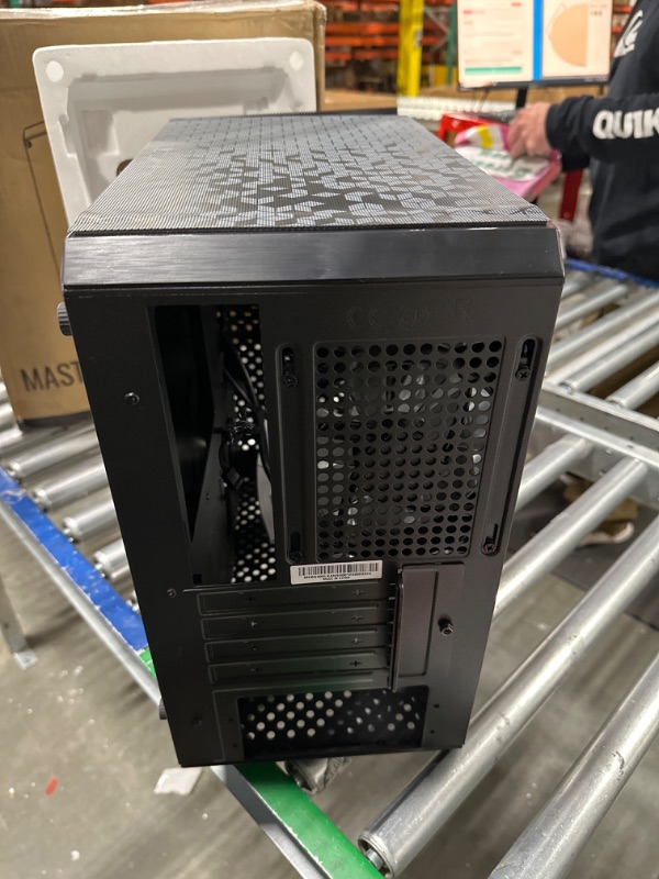 Photo 1 of Cooler Master MasterBox Q300L Micro-ATX Tower & Thermaltake Toughpower GX2 80+ Gold 600W SLI/Crossfire Ready Continuous Power ATX 12V V2.4/EPS V2.92 Non Modular Power Supply Black Micro-ATX MB Tower + Power Supply