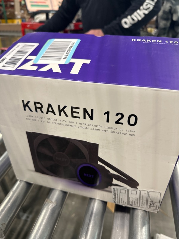 Photo 2 of NZXT Kraken 120 RGB 120mm All-in-One Liquid CPU Cooler