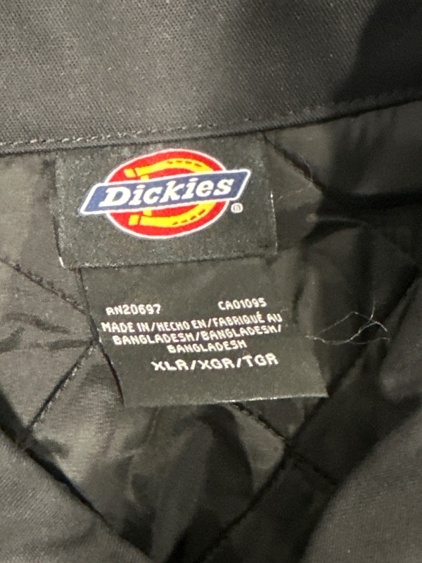 Photo 4 of Dickies Men's Insulated Eisenhower Bomber Jacket - Black XL