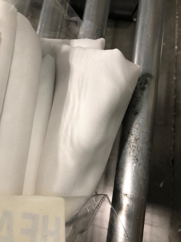 Photo 1 of 6 Pack White Tablecloths for 8 Foot Rectangle Tables 90 x 156 Inch - 8ft Rectangular Bulk Linen Polyester Fabric Washable Long Table Clothes for Wedding Reception Banquet Party Buffet Restaurant White 90x156 In, 6 Pack