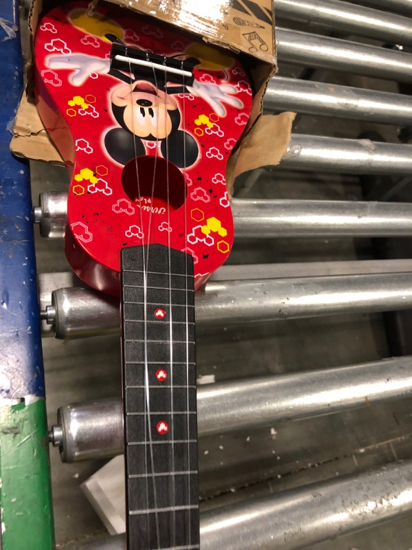 Photo 6 of First Act Mickey Mouse Toy Ukulele, 20 Inch - Ukulele for Beginners, Musical Instruments for Toddlers and Preschoolers - Features Your Child’s Favorite Disney Character