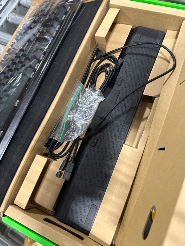 Photo 1 of Razer BlackWidow V4 Pro Wired Mechanical Gaming Keyboard: Yellow Mechanical Switches - Linear & Silent - Doubleshot ABS Keycaps - Command Dial - Programmable Macros - Chroma RGB - Magnetic Wrist Rest Yellow Switches - Linear & Silent