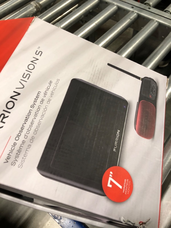 Photo 2 of Furrion Vision S Rear RV Camera and Marker Light — Reduce Blind Spots and Enhance Safety — 120° Viewing Angle, Night Vision, Motion Detection, Marker Lights, Rear Assist Marker Lines — 2021123882 7" Monitor w/ Rear Marker Light Camera