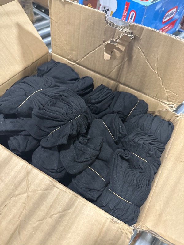 Photo 1 of 48 Pairs Thin Low Cut Ankle Socks for Men Comfortable Lightweight Breathable Bulk Pack Wholesale
