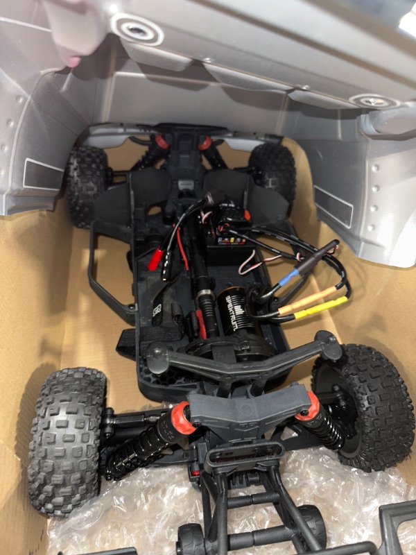 Photo 7 of ARRMA 1/10 SENTON 4X4 V3 3S BLX Brushless Short Course Truck RTR (Transmitter and Receiver Included, Batteries and Charger Required ), Red, ARA4303V3T2