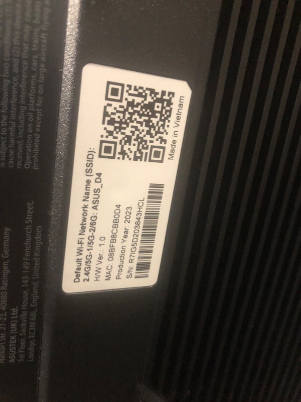 Photo 8 of ASUS ROG Rapture WiFi 6E Gaming Router (GT-AXE16000) - Quad-Band, 6 GHz Ready, Dual 10G Ports, 2.5G WAN Port, AiMesh Support, Triple-Level Game Acceleration, Lifetime Internet Security, Instant Guard AXE16000 | WiFi 6E | 10G Port