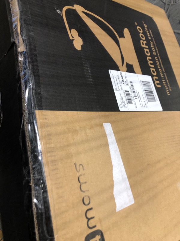 Photo 1 of 4moms MamaRoo Multi-Motion Baby Swing, Bluetooth Enabled with 5 Unique Motions, Grey