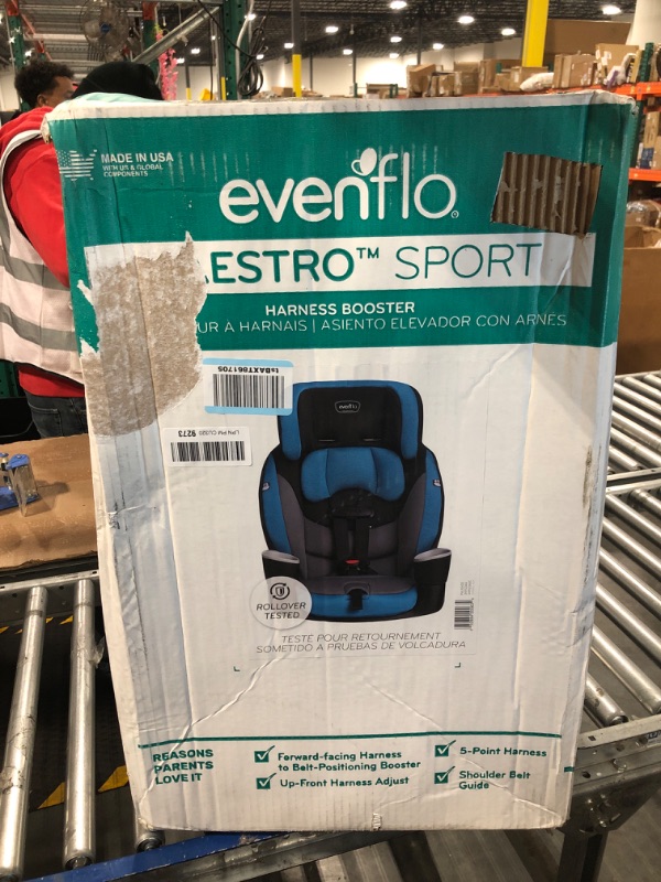 Photo 2 of Evenflo Maestro Sport Harness Booster Car Seat Palisade