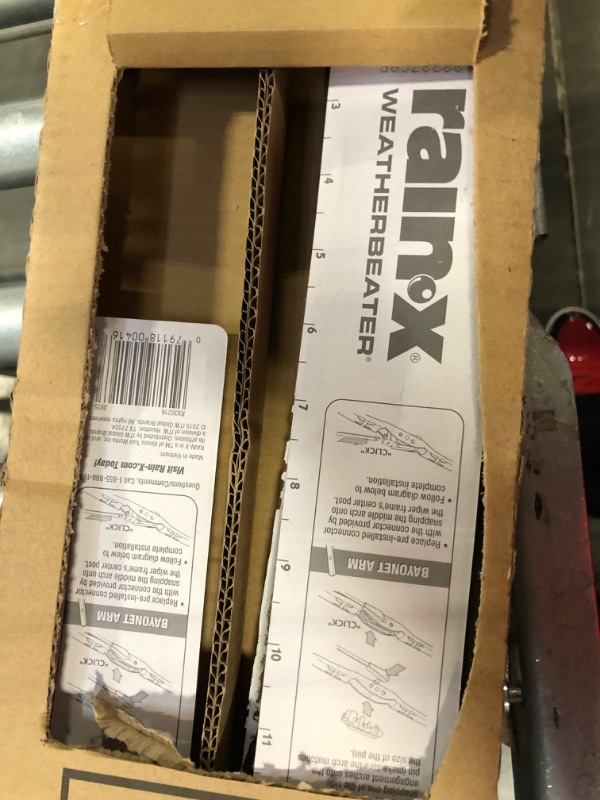 Photo 1 of Rain-X 820147 WeatherBeater Wiper Blades, 26" and 16" Windshield Wipers (Pack Of 2), Automotive Replacement Windshield Wiper Blades That Meet Or Exceed OEM Quality And Durability Standards 26" and 16" Combo