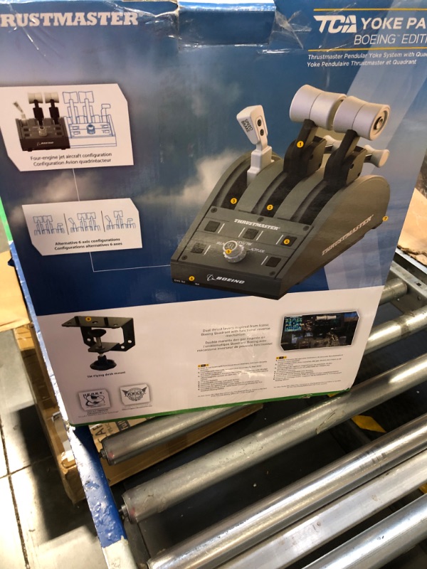 Photo 1 of ThrustMaster TCA Yoke Pavk Boeing Editon XBOX