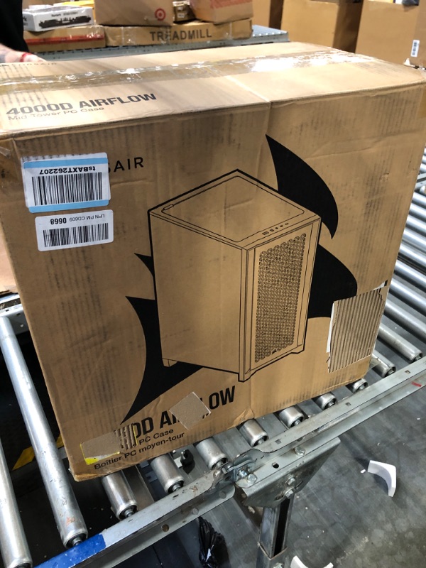 Photo 1 of Corsair 4000D Airflow Tempered Glass Mid-Tower ATX PC Case - Black Black Airflow