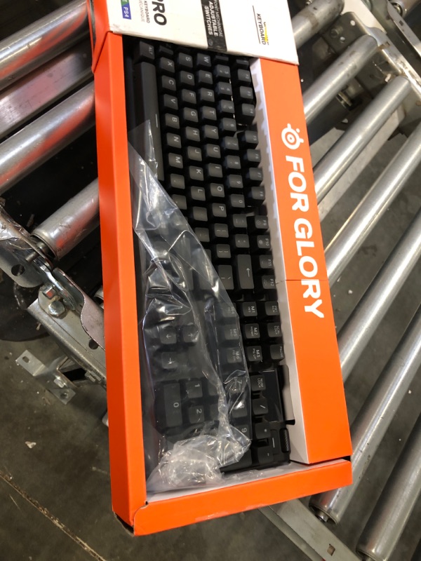 Photo 2 of SteelSeries Apex Pro Mechanical Gaming Keyboard – Adjustable Actuation Switches & Aerox 5 - Lightweight Gaming Mouse - 18000 CPI - TrueMove Air Optical Sensor -Ultra-lightweight Water Resistant Design