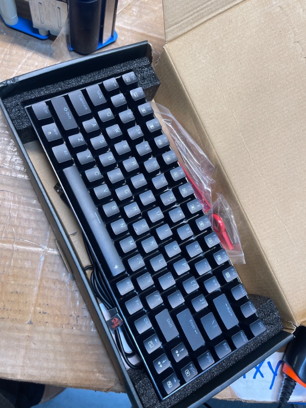 Photo 3 of TECWARE Phantom 87 Key Mechanical Keyboard, RGB led, Outemu RED Switch