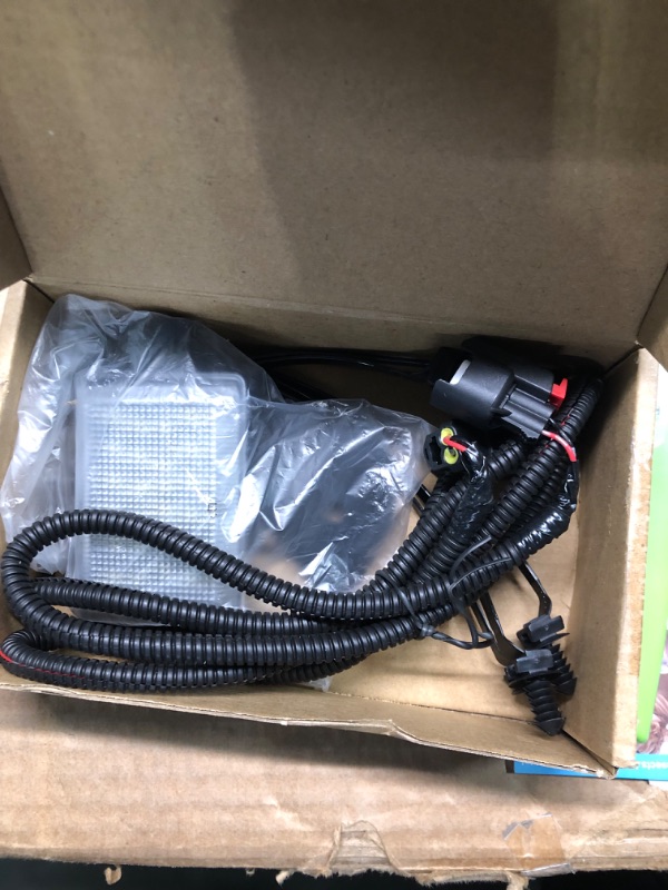 Photo 1 of ALTBET LED Under Hood Light & Wiring Harness Assembly Compatible with Dodge Ram 1500 2500 3500 6000K Bright White Led Engine Compartment Utility Lamp Kit Replace 68395126AA,56021441AC,68090861AA