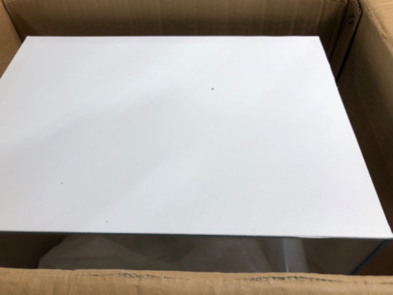 Photo 1 of LAQUAL 6.5 Gallon Ultra Clear Glass Fish Tank, Rimless Low Iron Aquarium for Betta/Nano/Goldfish/Snail/Shrimp, Fish Tank & Cover Set & Feeding Ring & Cleaning Tools