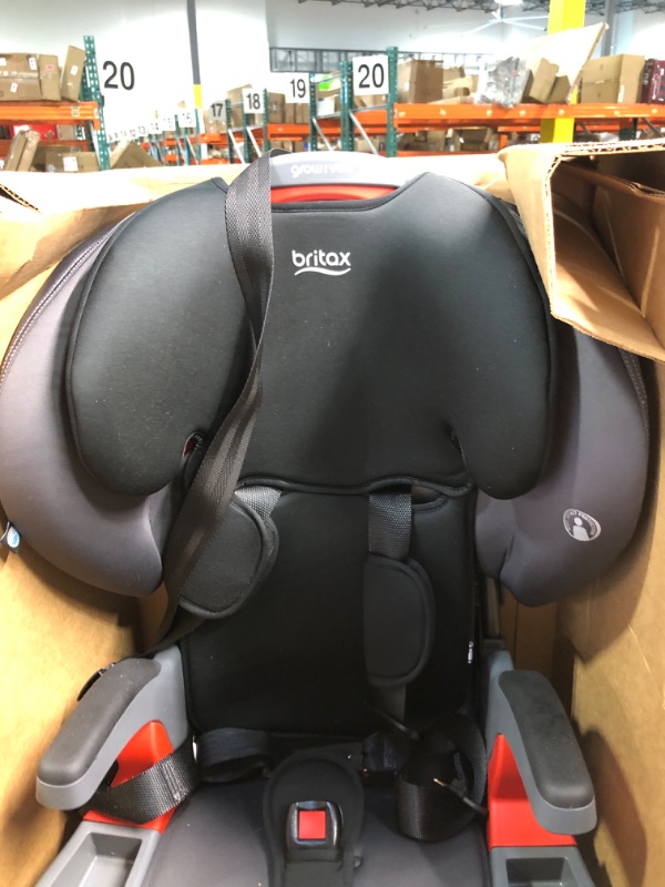 Photo 4 of Britax Grow with You Harness-to-Booster, Mod Black SafeWash Grow With You Non-ClickTight Mod Black