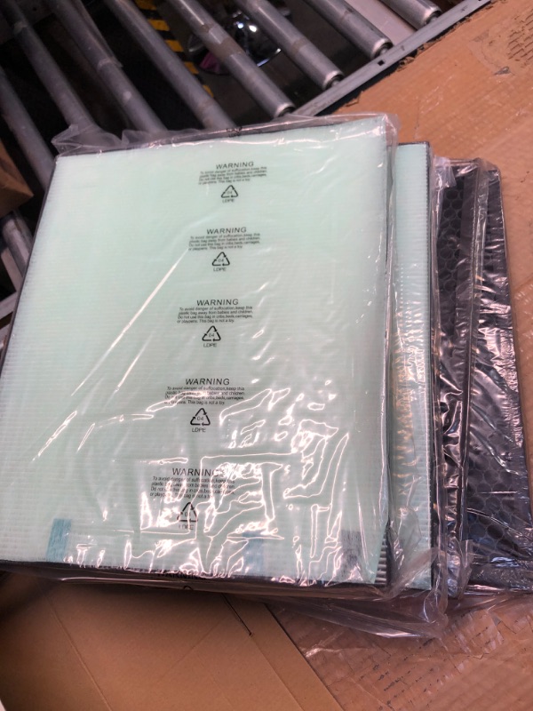 Photo 3 of 2 Sets Replacement Air400 Filter for Bissell Air400-2521 True Hepa Filters and Pre-Filters, 2520 Active Carbon Filters, Compared to Part 2521, 2520