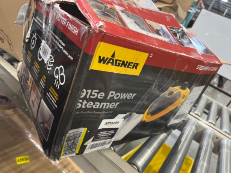 Photo 2 of *****LOW PRESSURE ***** Wagner Spraytech 0282014 915e On-Demand Steam Cleaner & Wallpaper Removal, Multipurpose Power Steamer, 18 Attachments Included (Some Pieces Included in Storage Compartment) 915 Steam