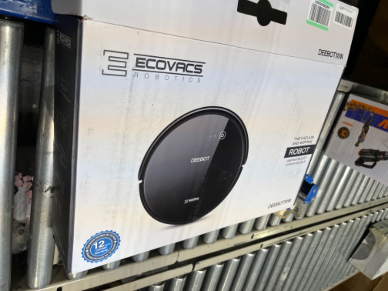 Photo 3 of ECOVACS DEEBOT 661 Cordless Robot Vacuum, Black