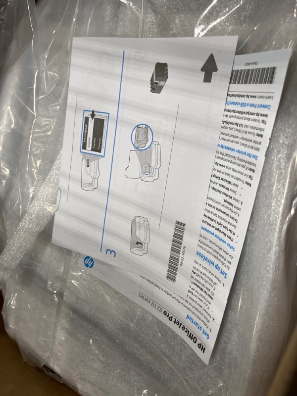 Photo 1 of HP OfficeJet Pro 8210 Wireless Color Printer (D9L64A) with and Instant Ink $5 Prepaid Code Printer + Instant Ink