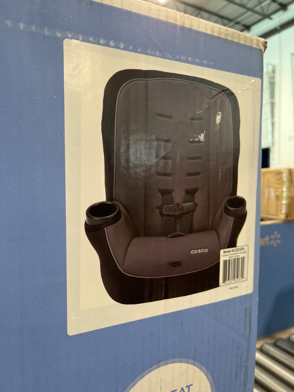 Photo 2 of Cosco Onlook 2-in-1 Convertible Car Seat, Rear-Facing 5-40 pounds and Forward-Facing 22-40 pounds and up to 43 inches, Black Arrows