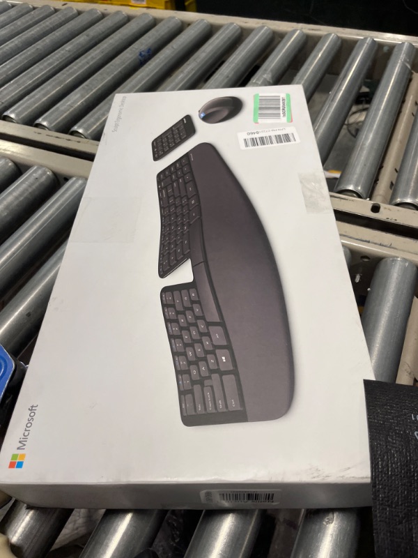 Photo 4 of Microsoft Sculpt Ergonomic Wireless Desktop Keyboard and Mouse - Black. Wireless , Comfortable, Ergonomic Keyboard and Mouse Combo with Split Design and Palm Rest.