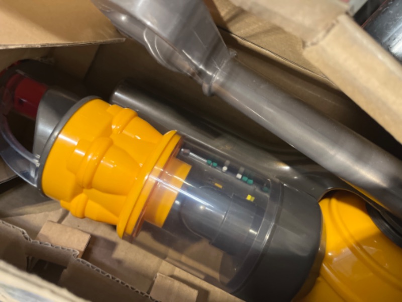 Photo 1 of Casdon Dyson Ball | Miniature Dyson Ball Replica For Children Aged 3+ | Features Working Suction To Add Excitement To Playtime Grey/Yellow