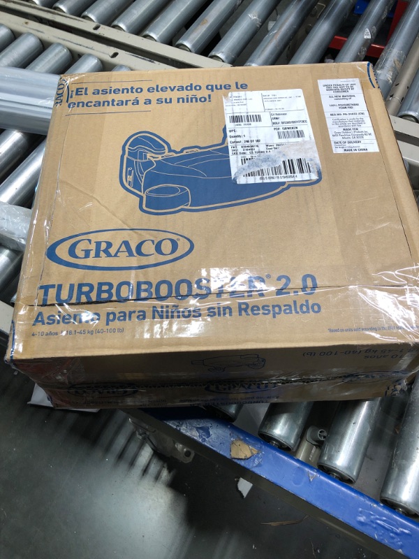 Photo 1 of Graco TurboBooster 2.0 Backless Booster Car Seat, Trisha TurboBooster 2.0 Backless Trisha