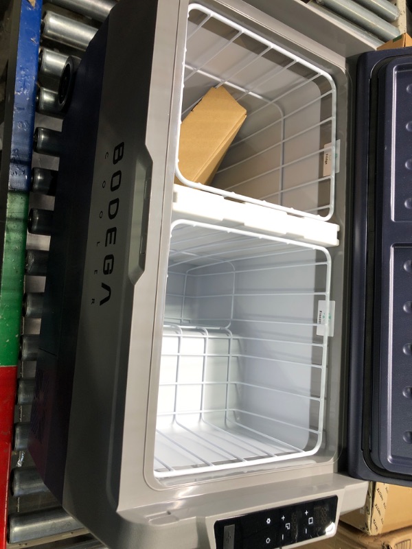 Photo 1 of BODEGA ?Upgraded? 12 Volt Refrigerator, Portable Freezer, Car Fridge Dual Zone WIFI APP Control, 53 Quart?50L?-4?-68? RV Car Cooler 12/24V DC and 100-240V AC for Outdoor, Vehicles, Camping, Travel 53 Quart blue