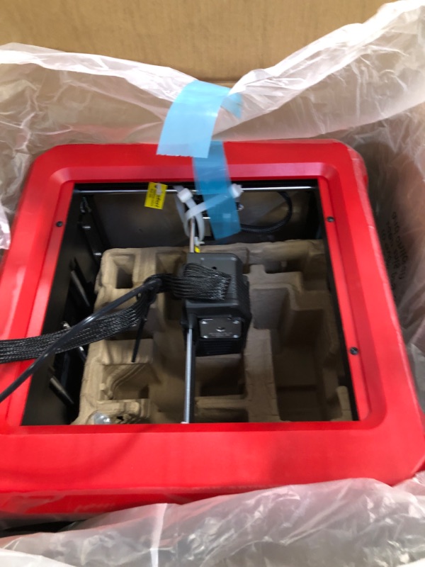 Photo 1 of Flashforge 3D Printer Finder 3 Glass Heating Bed with Removable PEI Surface and Magnetic Platform, Fully Assembled, Large FDM 3D Printers with 7.5" x 7.7" x 7.9" Printing Size