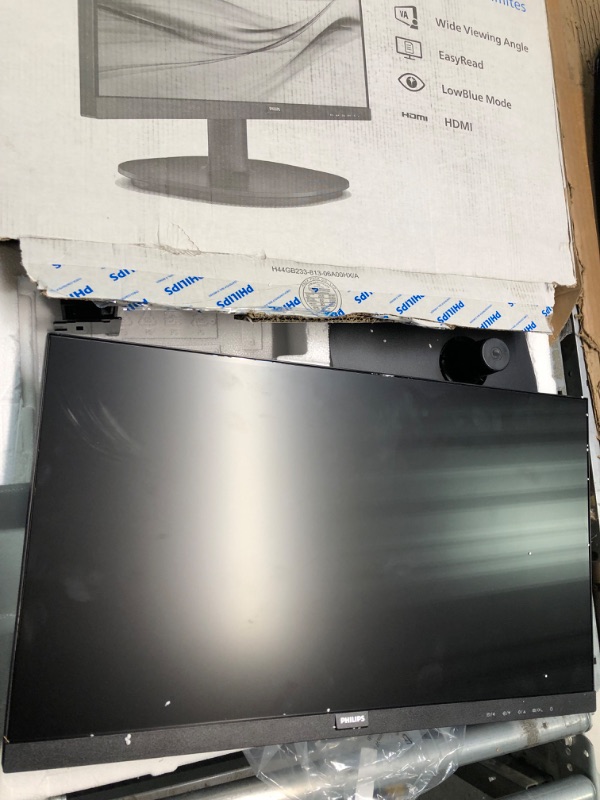 Photo 1 of PHILIPS Computer Monitors 22 inch Class Thin Full HD (1920 x 1080) 75Hz Monitor, VESA, HDMI & VGA Port, 4 Year Advance Replacement Warranty, 221V8LN 22" Class Full HD | VA