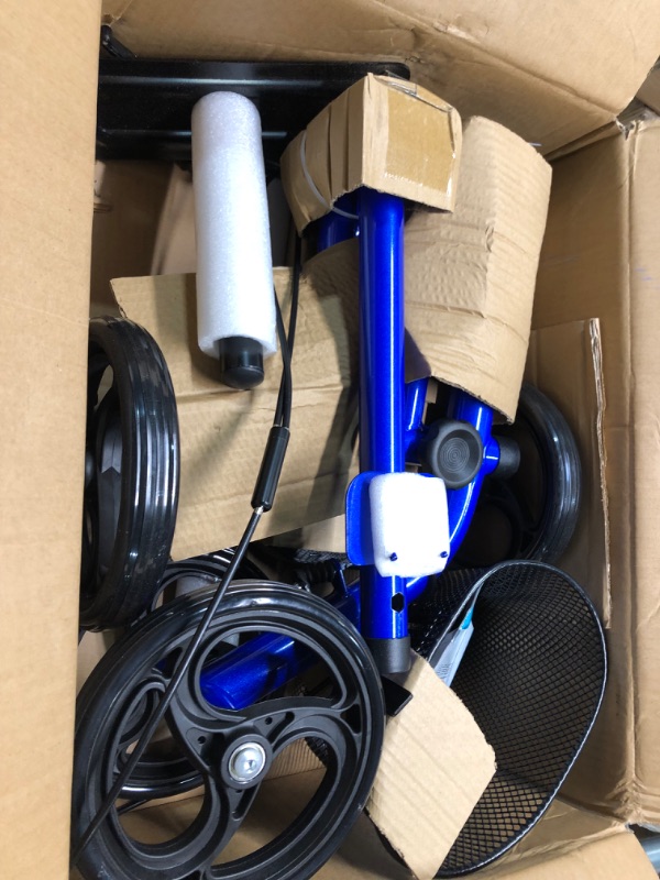 Photo 1 of BodyMed Knee Walker for Leg and Foot Injuries, Recovery Knee Walker, Collapsible and Adjustable Knee Walker, Broken Leg Caddy, Better Alternative to Crutches