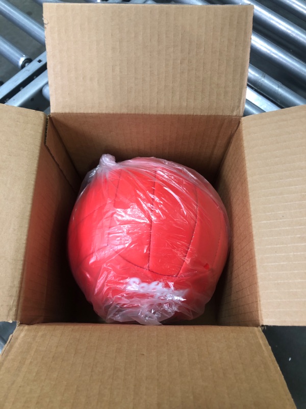 Photo 3 of WILSON AVP Soft Play Volleyball - Official Size Red