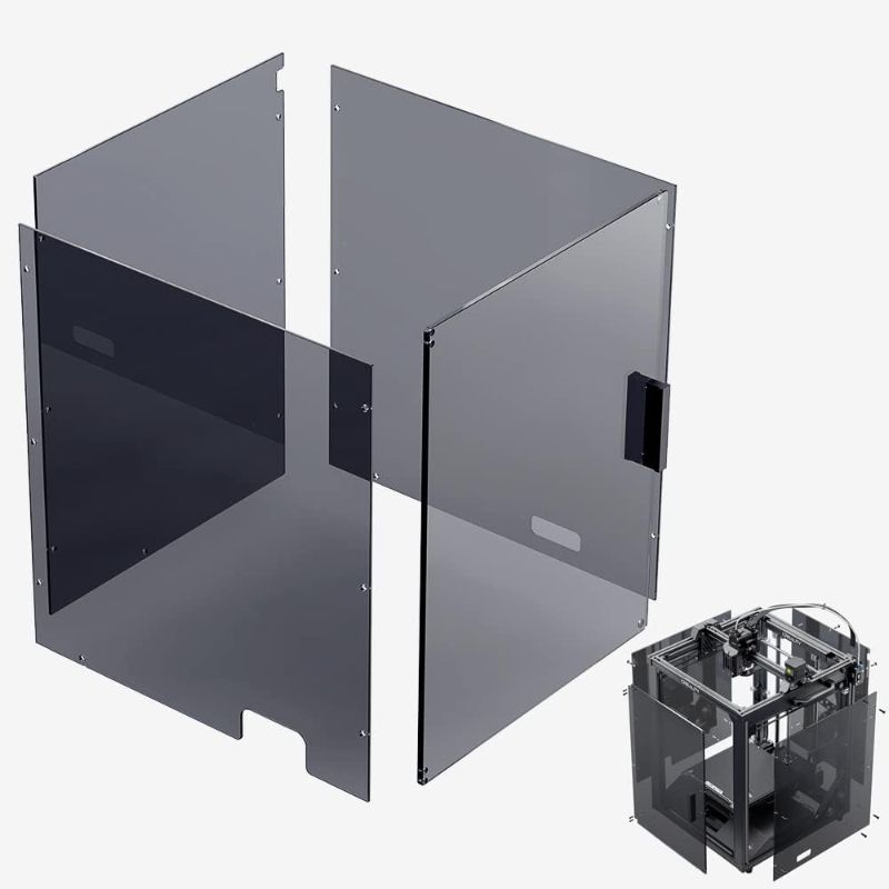 Photo 1 of 
Official Creality Ender 5 S1 Acrylic Enclosure, Constant Temperature and Dustproof, Compatible with Creality Ender 5 S1 3D Printer