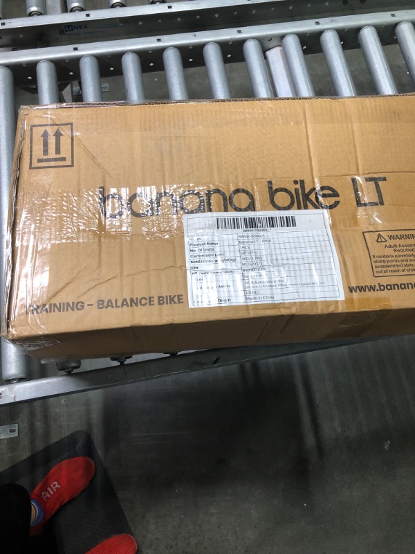 Photo 1 of Banana LT Balance Bike - Lightweight Toddler Bike for 2, 3, 4, and 5 Year Old Boys and Girls - No Pedal Bikes for Kids with Adjustable Handlebar and seat - Aluminium, EVA Tires - Training Bike (Pink)