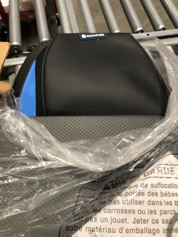 Photo 1 of COMFIER Shiatsu Back Massager - Deep Kneading Massage Chair Pad with Heat, Massage Seat Cushion for Full Back, Electric Body Massager for Home or Office Seat use,Gifts for dad,Men Black