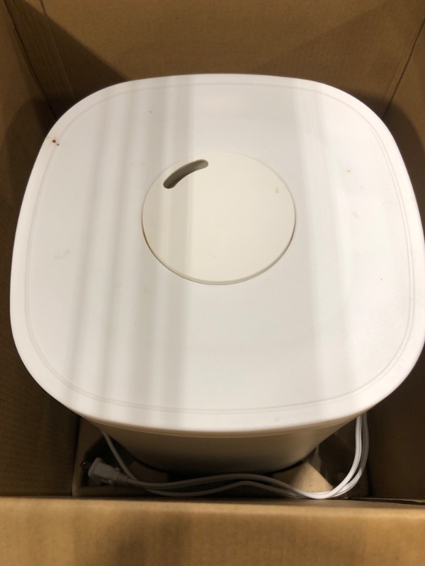 Photo 1 of Crane Diffuser and Top Fill Ultrasonic Air Humidifiers for Bedroom and Office, 1.2 Gallon Cool Mist Humidifier for Large Room and Home, No Humidifier Filters Needed, White