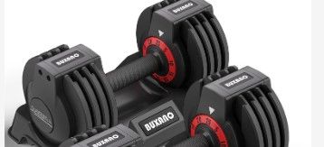 Photo 1 of Adjustable Dumbbells 25/55LB Single Dumbbell Weights, 5 in 1 Free Weights Dumbbell with Anti-Slip Metal Handle, Suitable for Home Gym Exercise Equipment 25LB-1pc