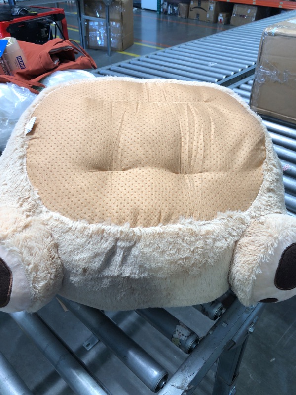 Photo 1 of GeniusCells Giant Baby Seats Teddy Bear Chair Sitting Support Sofa Plush Toys Stuffed Animal Doll Children' Reading Sofa Chair Seat Cushion Toddlers Furniture