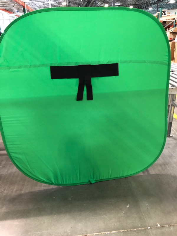 Photo 4 of RGTBANWPN Green Screen Chair, 59in Portable Green Screen Chair, Portable Background, 4.65ft Green Background Screen Portable, Chroma Key Green for Video Chat, Zoom, Green Screen Video Background.