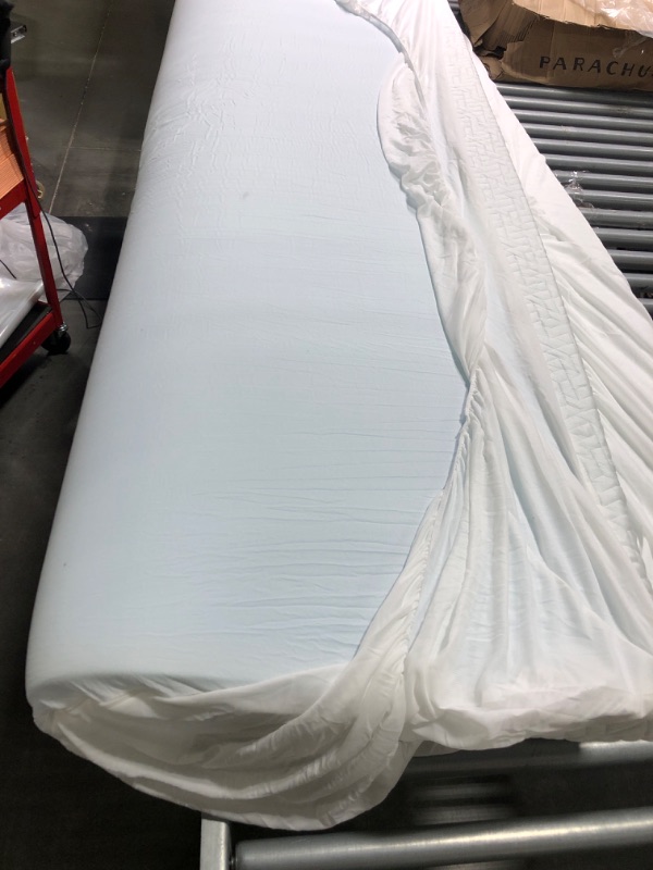 Photo 3 of BedLuxury Mattress Topper Memory Foam: 3 Inch Queen Size Cooling Gel Mattress Pad Cover 