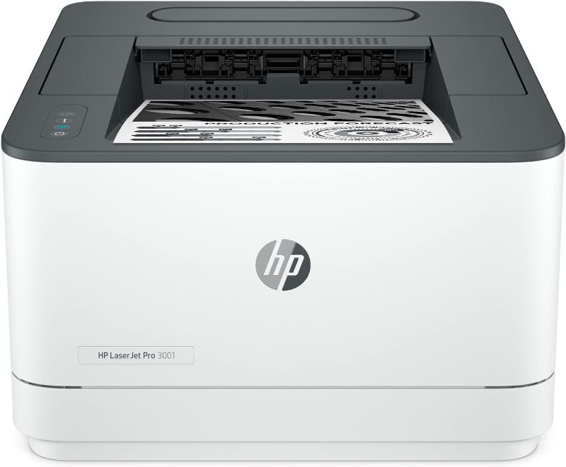Photo 1 of HP LaserJet Pro 3001dw Wireless Black & White Printer, Works with Alexa
