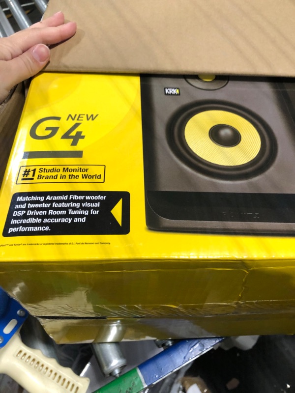 Photo 4 of KRK RP5 Rokit G4 Studio Monitor, Black (RP5G4-NA) Black RP5-G4 MONITOR