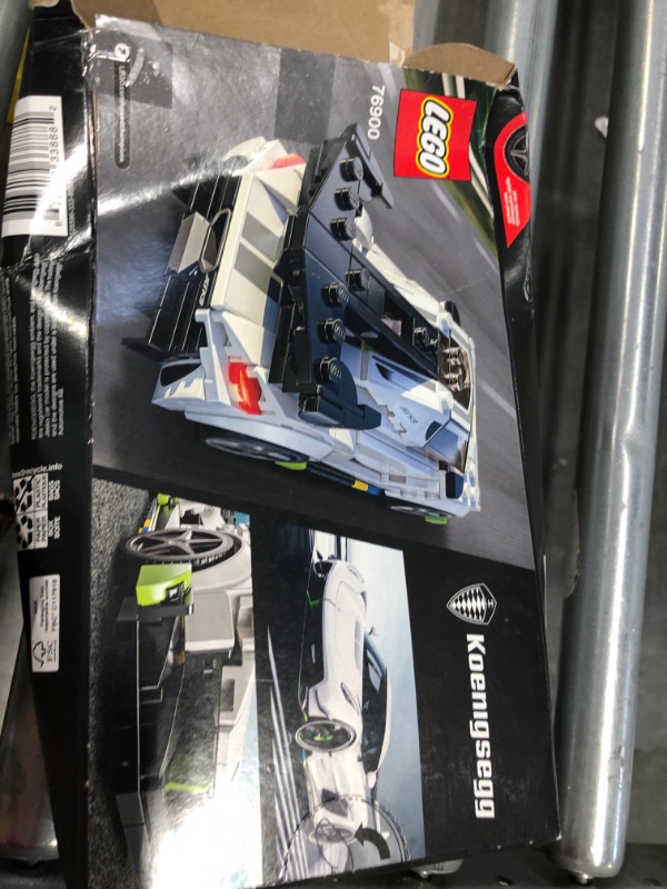 Photo 4 of LEGO Speed Champions Koenigsegg Jesko 76900 Building Toy Set for Kids, Boys, and Girls Ages 7+ (280 Pieces)