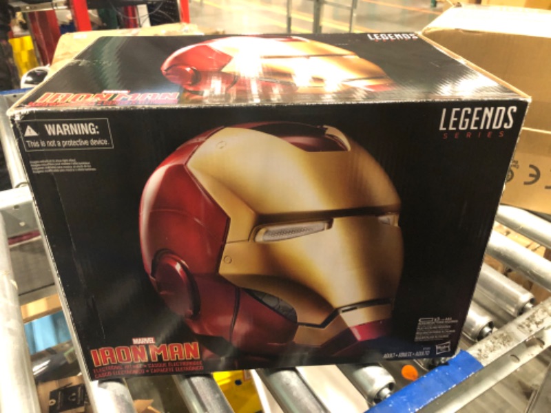 Photo 3 of Avengers Marvel Legends Iron Man Electronic Helmet - Multicolor Characters